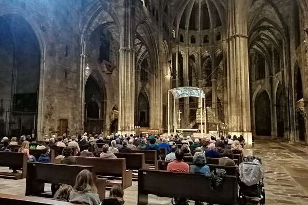 Més de 130 persones assisteixen al concert d'orgue de la Catedral de Girona