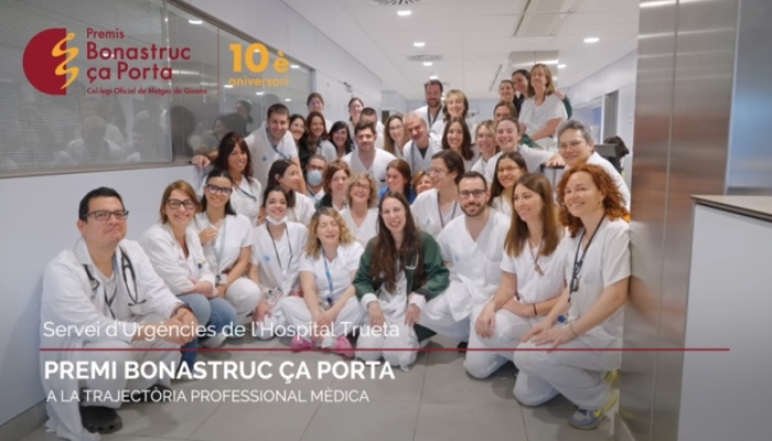 Servei d’Urgències del Trueta. Premi Bonastruc ça Porta. 10a edició