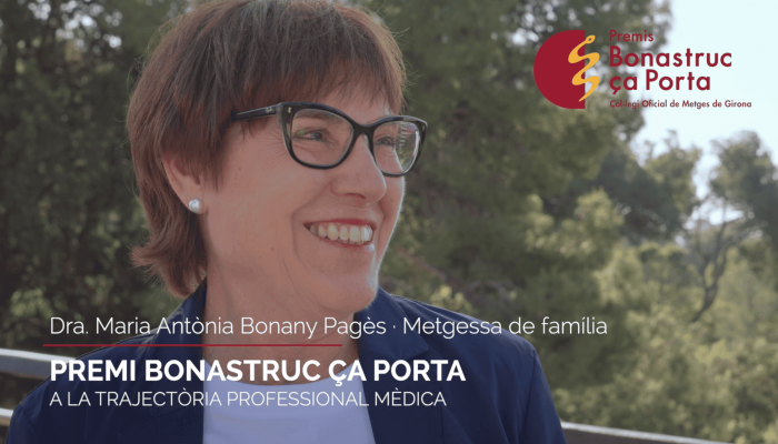 Premi Bonastruc ça Porta 2026: Dra. M. Antònia Bonany Pagès, metgessa de família